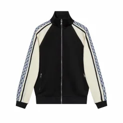 Premium Gucci Mantel Schwarz Jersey Classic Collection