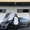 Hochwertiges Balenciaga-Hemd in Schwarz, bestickte Kollektion