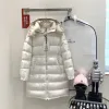 Luxus Moncler Daunenjacken Schwarz Nylon Classic Collection