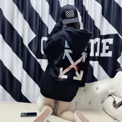 Bestseller Off-White Hoodie Weiße Baumwolle Klassischer Stil