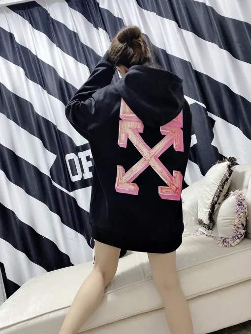 Premium Qualität Off-White Hoodie Weiße Baumwolle Klassischer Luxus