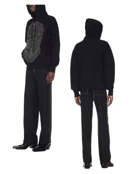 Hochwertige Off-White Sweatshirts aus weißer Baumwolle im klassischen Stil
