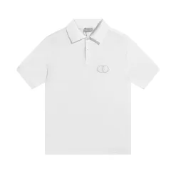 Premium Dior Kurzarmhemden Schwarz Baumwolle Modern Style