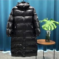 Hochwertige Moncler Daunenjacken Schwarz Atmungsaktiv Luxus