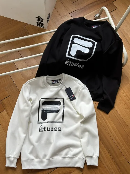 Fila Sweatshirts in Premiumqualität, Kollektion mit schwarzem Baumwolldruck
