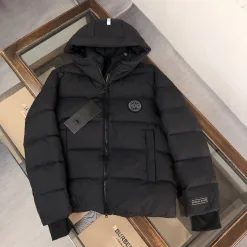 Hochwertige Canada Goose Jacken Schwarz Luxus