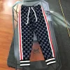 Hochwertige Gucci Jogginghose Blau Baumwolle Casual Luxury