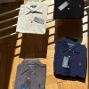 Luxus Ralph Lauren Langarmshirt Navy Solid Kollektion