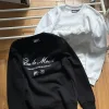 Fila Sweatshirts in Premiumqualität, schwarzer Baumwolldruck, Luxus