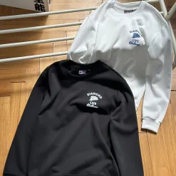 Bestseller Fila Sweatshirts Schwarze Baumwolle Logo Kollektion