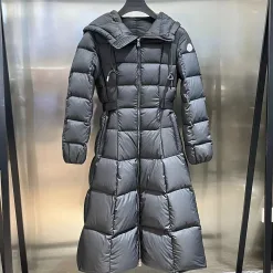 Hochwertige Moncler Mäntel Schwarz Luxus