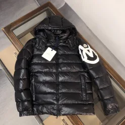 Bestseller Moncler Jacke Schwarz Polyester Luxus