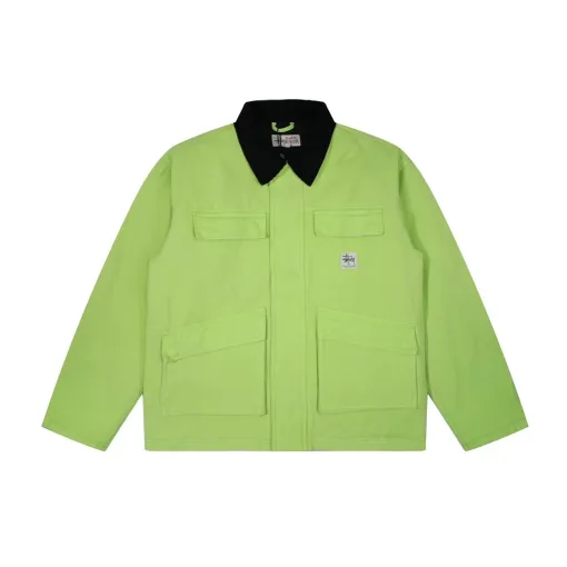 Bestseller Tiffany Mäntel Schwarz Canvas Washed Style