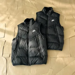 Hochwertige Nike Weste Weiß Baumwolle Luxus
