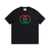 Premium Gucci T-Shirt Schwarz Baumwolle Sportliche Kollektion