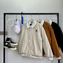 Hochwertige New Balance Baumwollkleidung Weiß Fleece Klassischer Stil