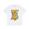 Luxus-Kurzarm-Kollektion mit schwarzem Logo von Burberry