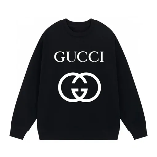 Premium Gucci Sweatshirts Black Print Kollektion