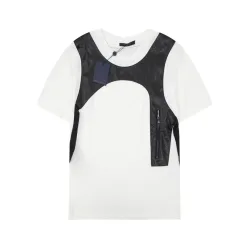 Bestseller Louis Vuitton Kurzarmhemden Leder Klassisch Luxus