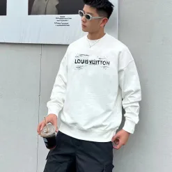 Bestseller Louis Vuitton Sweatshirts Baumwolle Klassisch Luxus