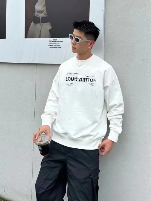 Bestseller Louis Vuitton Sweatshirts Baumwolle Klassisch Luxus