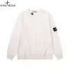 Hochwertige Stone Island Sweatshirts Schwarz Baumwolle Sportlicher Luxus