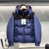Luxus-Moncler-Mäntel im Schaffell-Patchwork-Stil