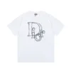 Bestseller Dior Kurzarm Weiß Monogramm Luxus