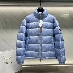 Meistverkaufte Dior Jacken Sky Satin Jacquard Style