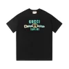 Hochwertiges Gucci Kurzarm-T-Shirt aus der Black Monogram Collection