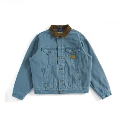 Bestseller Carhartt Mantel Grün Baumwolle Vintage Luxus