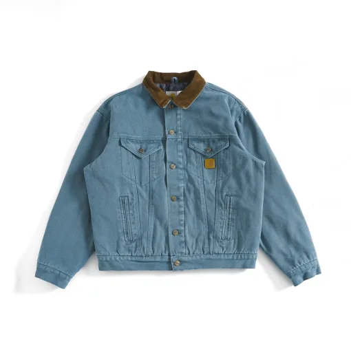 Bestseller Carhartt Mantel Grün Baumwolle Vintage Luxus