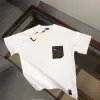 Luxus Fendi Kurzarm Schwarz Baumwolle Luxus