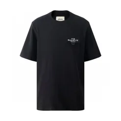 Hochwertiger Fendi-Stil mit kurzen Ärmeln und Baumwolldruck