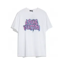 Premium Louis Vuitton Kurzarm-Wollstil