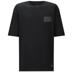 Premium Fendi Kurzarm-Leder-Logo-Stil
