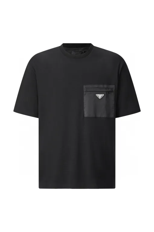 Bestseller Prada Kurzarm-Baumwollstil