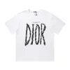 Luxus Dior Kurzarm T-Shirts Schwarz Luxus
