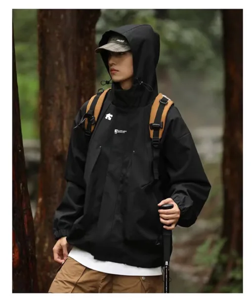 Bestseller Descente Mäntel Schwarz Klassischer Stil
