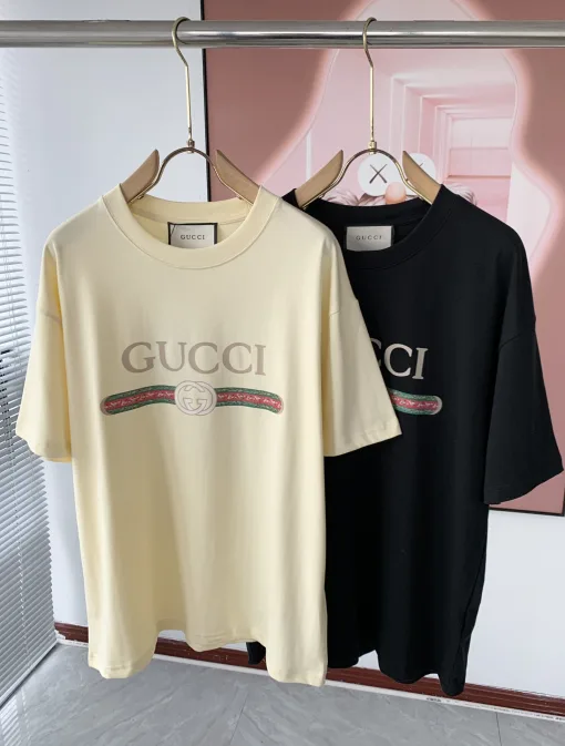 Bestseller: Kurzarm-Baumwoll-Stil von Gucci