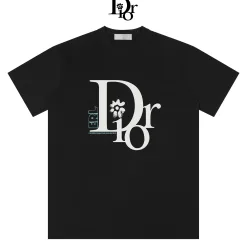 Hochwertiger Dior Kurzarmdruck Luxus