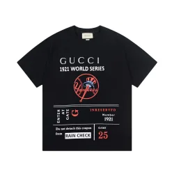Premium Qualität Gucci Kurzarm Schwarz Klassischer Luxus