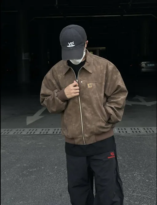 Bestseller Carhartt Hemden Braun Leder Vintage Kollektion