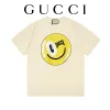 Premium Gucci Kurzarmhemd aus schwarzer Baumwolle im Logo-Stil
