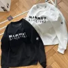 Hochwertige Mammut Sweatshirts Schwarz Baumwolle Print Style