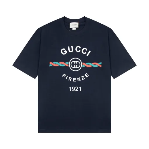 Bestseller: Kurzarm-Baumwoll-Stil von Gucci