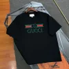 Luxus Gucci Kurzarm Weiß Baumwolle Classic Collection