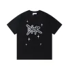 Hochwertiger Dior Kurzarm Schwarzer Druck Luxus