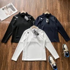 Hochwertiges Descente Langarmshirt in Schwarz