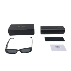 Premium Balenciaga Sonnenbrille Schwarz Chic Luxus